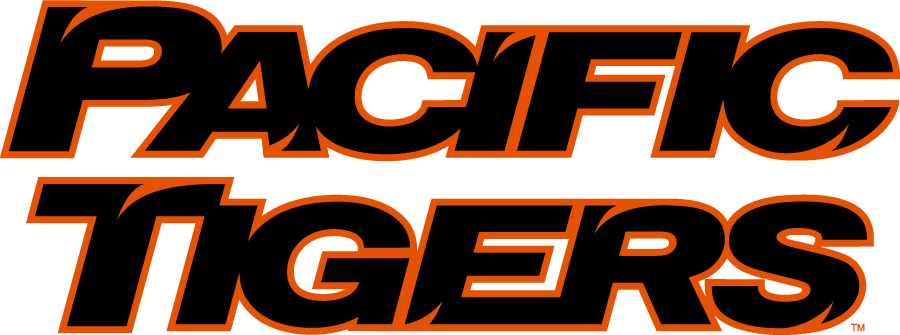 Pacific Tigers 1998-2003 Wordmark Logo diy iron on heat transfer